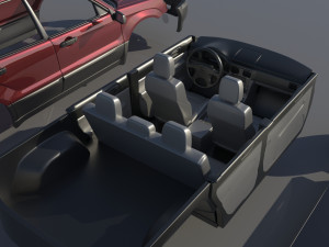 Subaru Forester 2003 3D Принт Модель