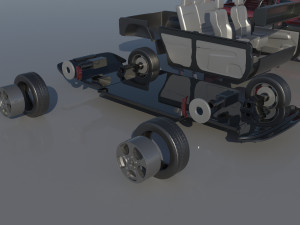 Subaru Forester 2003 3D Принт Модель