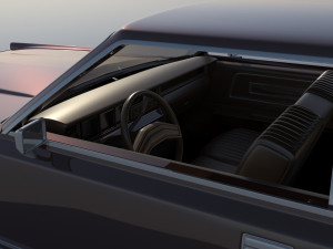 Lincoln Mark VI 1981 3D Print Model