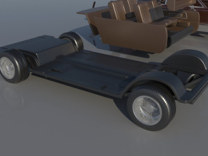 Lincoln Mark VI 1981 3D Print Model