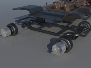 Lincoln Mark VI 1981 3D Print Model