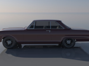Chevrolet Nova 1965 3Dプリントモデル