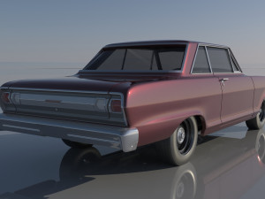 Chevrolet Nova 1965 3Dプリントモデル