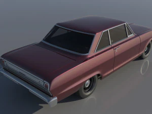 Chevrolet Nova 1965 3D Print Model