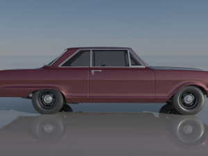 Chevrolet Nova 1965 3Dプリントモデル