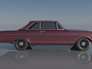 Chevrolet Nova 1965 3D Print Model