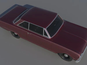 Chevrolet Nova 1965 3D Print Model