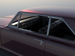 Chevrolet Nova 1965 3Dプリントモデル