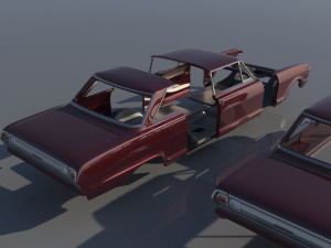 Chevrolet Nova 1965 3Dプリントモデル