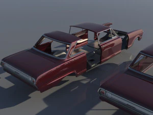 Chevrolet Nova 1965 3D Print Model