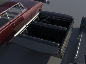 Chevrolet Nova 1965 3Dプリントモデル