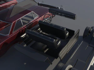 Chevrolet Nova 1965 3D Print Model