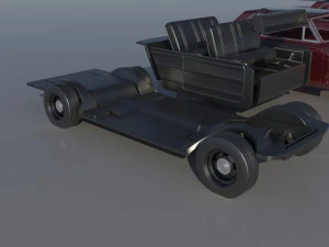 Chevrolet Nova 1965 3D Print Model