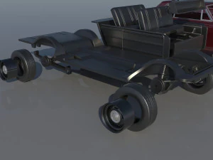 Chevrolet Nova 1965 3D Print Model
