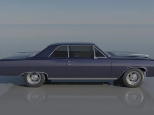 Chevrolet Chevelle 1965 3D Print Model