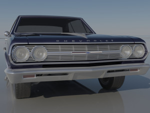 Chevrolet Chevelle 1965 3D 프린트 모델