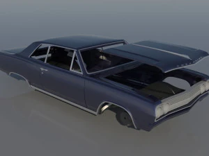Chevrolet Chevelle 1965 3D Print Model