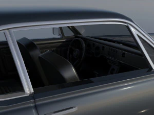 Mercury Cougar 1967 3D Print Model