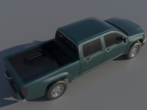 Chevrolet Colorado 2005 Crew Cab Modelo de Impressão 3D