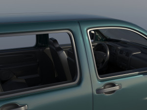 Chevrolet Colorado 2005 Crew Cab Modelo de Impressão 3D