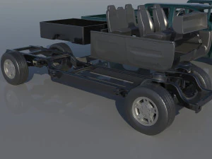 Chevrolet Colorado 2005 Crew Cab 3D Print Model