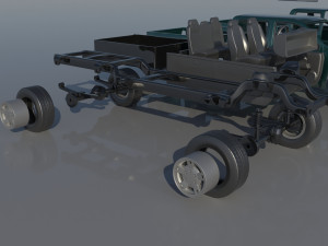 Chevrolet Colorado 2005 Crew Cab Modelo de Impressão 3D