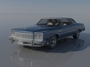 Buick Lesabre 1975 3D Print Model