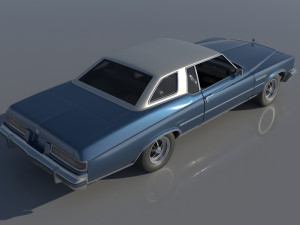 Buick Lesabre 1975 3D Print Model