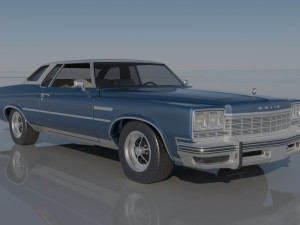 Buick Lesabre 1975 3D Print Model
