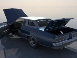 Buick Lesabre 1975 3D Print Model