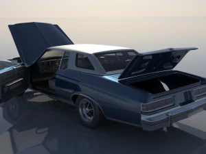 Buick Lesabre 1975 3D Print Model