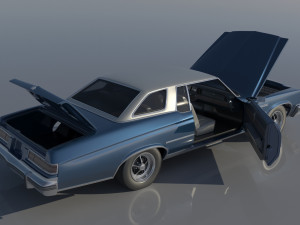 Buick Lesabre 1975 3D Print Model