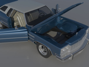 Buick Lesabre 1975 3D Print Model