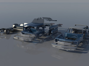 Buick Lesabre 1975 3D Print Model