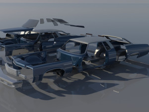 Buick Lesabre 1975 3D Print Model