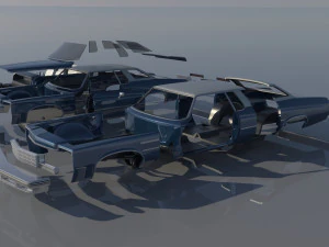 Buick Lesabre 1975 3D Print Model