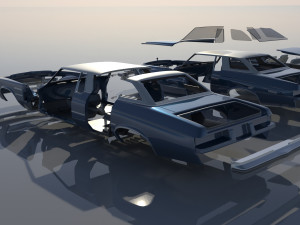 Buick Lesabre 1975 3D Print Model
