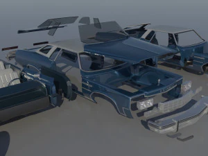 Buick Lesabre 1975 3D Print Model