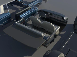 Buick Lesabre 1975 3D Print Model