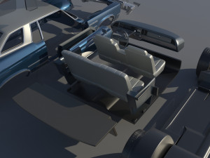 Buick Lesabre 1975 3D Print Model