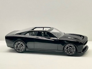 Dodge Charger EV 3D 프린트 모델