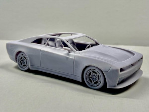 Dodge Charger EV 3D 프린트 모델