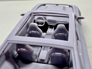 Dodge Charger EV 3D 프린트 모델