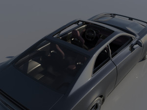 Dodge Charger EV 3D 프린트 모델