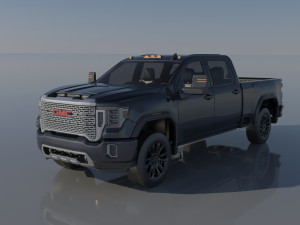 GMC Sierra 2500 2022 3D Print Model