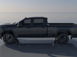 GMC Sierra 2500 2022 3D Print Model