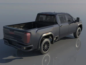 GMC Sierra 2500 2022 3D Print Model