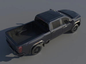 GMC Sierra 2500 2022 3D Print Model
