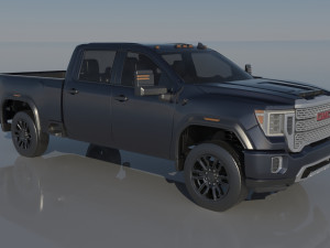 GMC Sierra 2500 2022 3Dプリントモデル