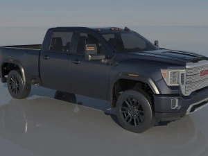 GMC Sierra 2500 2022 3D Print Model